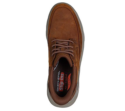 ZAPATILLAS SKECHERS HOMBRE SLIP-INS ARCH FIT GARZA CAFE - 1
