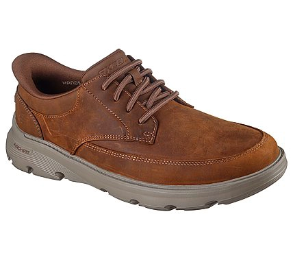 ZAPATILLAS SKECHERS HOMBRE SLIP-INS ARCH FIT GARZA CAFE - 4