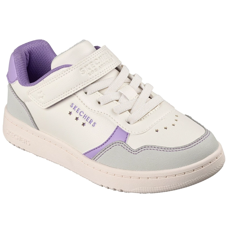 ZAPATILLAS SKECHERS NIÑA QUICK STREET STAR CHARM BEIGE - 5