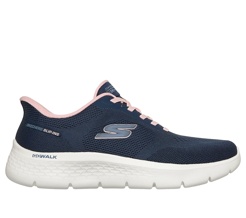 ZAPATILLAS SKECHERS MUJER SLIP-INS GO WALK FLEX AZRIEL AZUL - 1