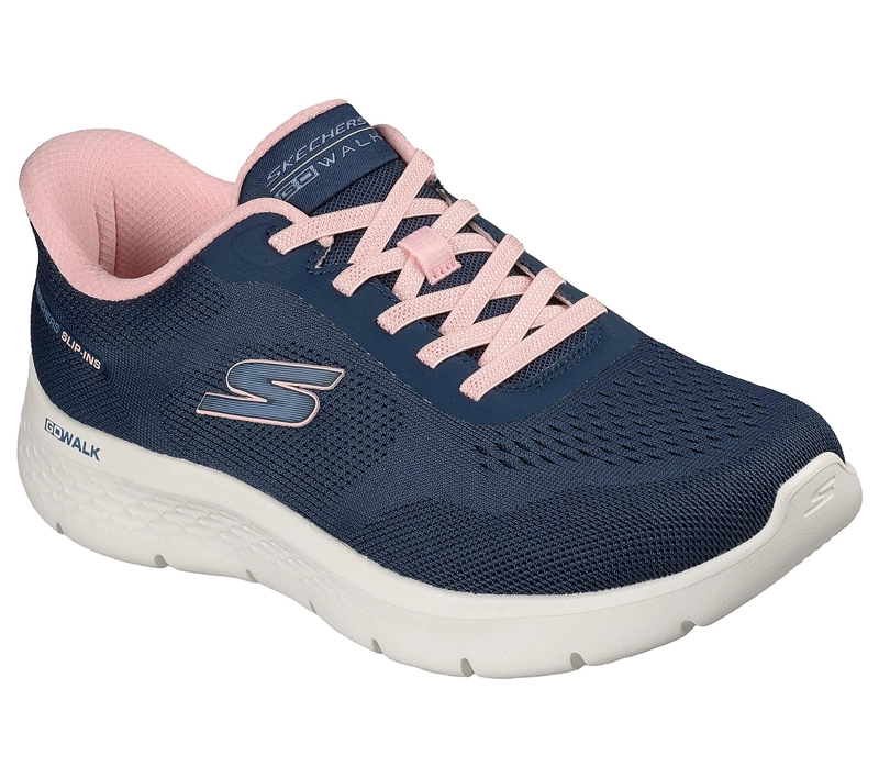 ZAPATILLAS SKECHERS MUJER SLIP-INS GO WALK FLEX AZRIEL AZUL - 5