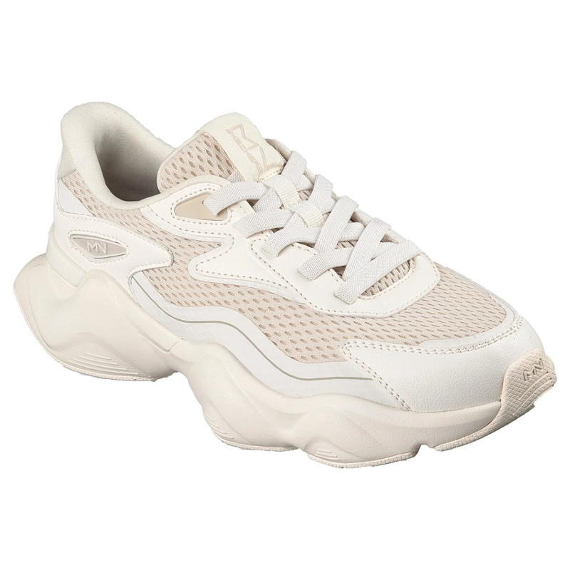 ZAPATILLAS SKECHERS MUJER SLIP-INS MARK NASON STREET BLANCO - 5