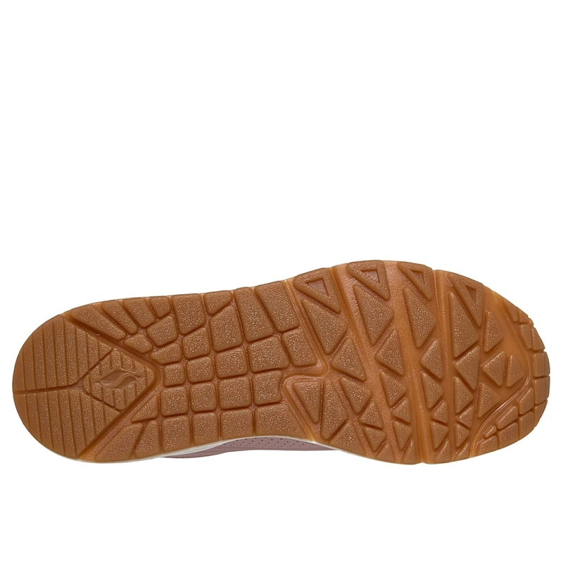 ZAPATILLAS SKECHERS NIÑA UNO GEN1 SHIMMER WAVE ROSADO - 3