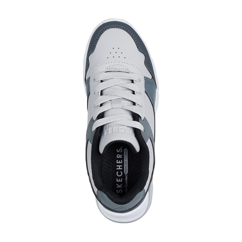 ZAPATILLAS SKECHERS NIÑO UNO LITE 2.0 GRIS - 2