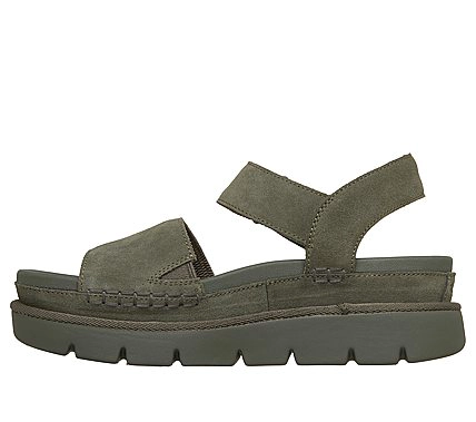 SANDALIAS SKECHERS MUJER STREET HIKER BREEZE VERDE - 3