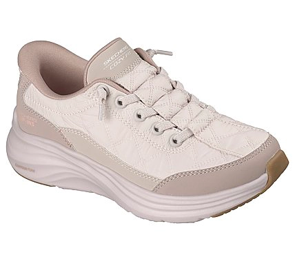 ZAPATILLAS SKECHERS NIÑA SLIP-INS CONTOUR FOAM BEIGE - 4
