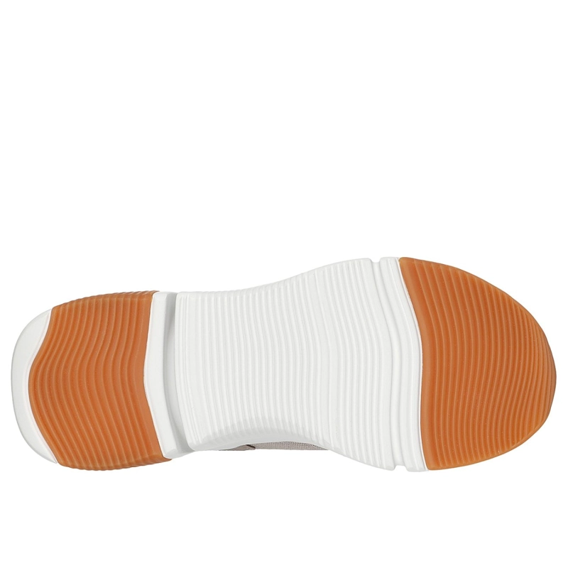 ZAPATILLAS SKECHERS MUJER SLIP-INS BOBS SPORT SPARROW BEIGE - 3