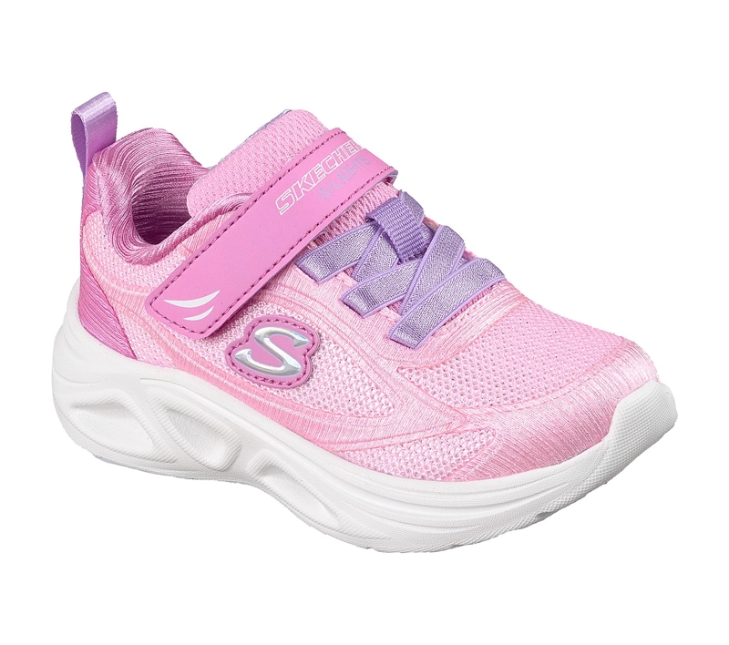 ZAPATILLAS SKECHERS NIÑA - S-LIGHTS SOLA GLOW 2.0 ROSADO - 5