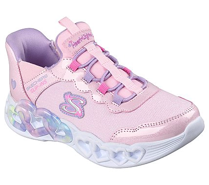 ZAPATILLAS SKECHERS NIÑA SLIP-INS INFINITE HEART ROSADO - 1