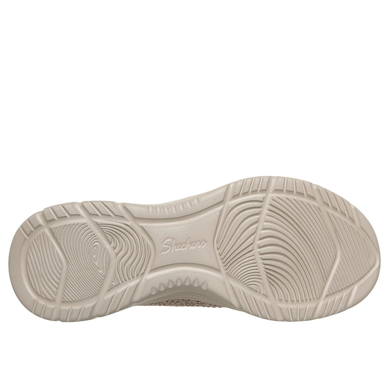 ZAPATILLAS SKECHERS MUJER SLIP-INS BEDFORD BEIGE - 3
