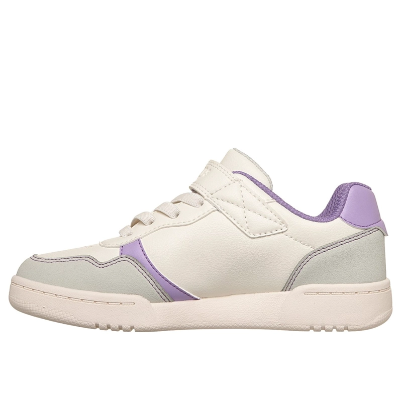 ZAPATILLAS SKECHERS NIÑA QUICK STREET STAR CHARM BEIGE - 4