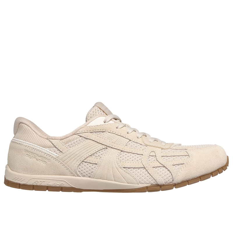 ZAPATILLAS SKECHERS MUJER SLIP-INS RETRO LITE OSHARE BEIGE - 1