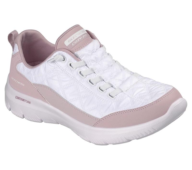 ZAPATILLAS SKECHERS MUJER SLIP-INS SUMMITS CONTOUR MORADO - 5
