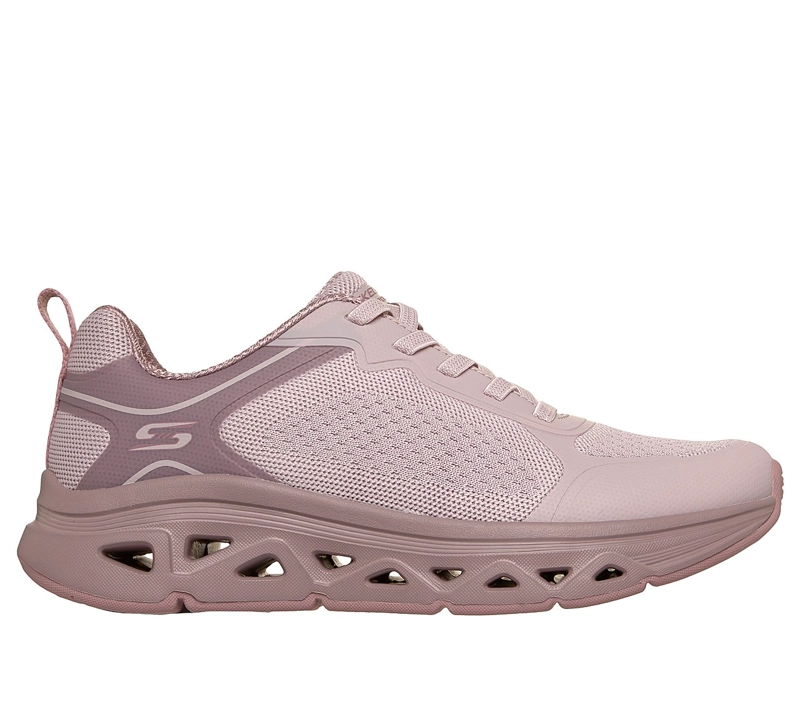 ZAPATILLAS SKECHERS MUJER BOBS SPORT ARC WAVES REMIX MORADO - 1