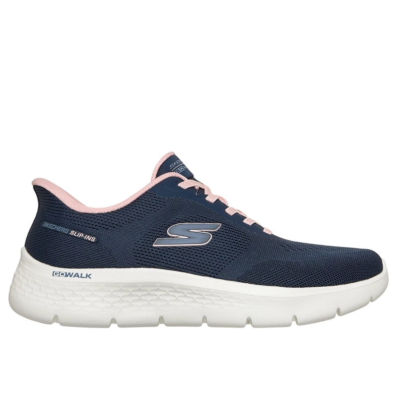 ZAPATILLAS SKECHERS MUJER SLIP-INS GO WALK FLEX AZRIEL AZUL - 1