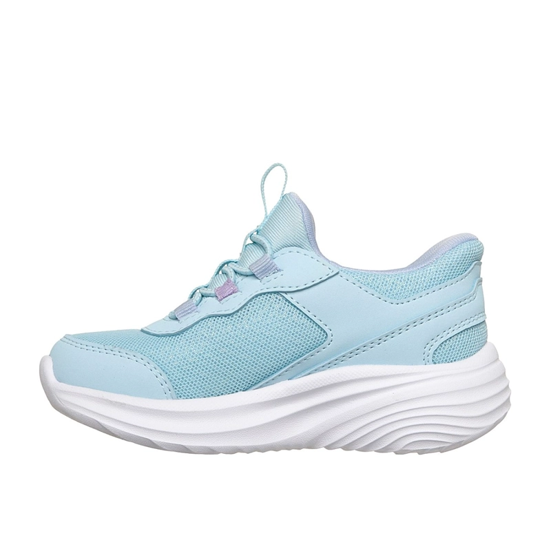 ZAPATILLAS SKECHERS NIÑA - SLIP-INS BOUNDER PRO VERDE - 4