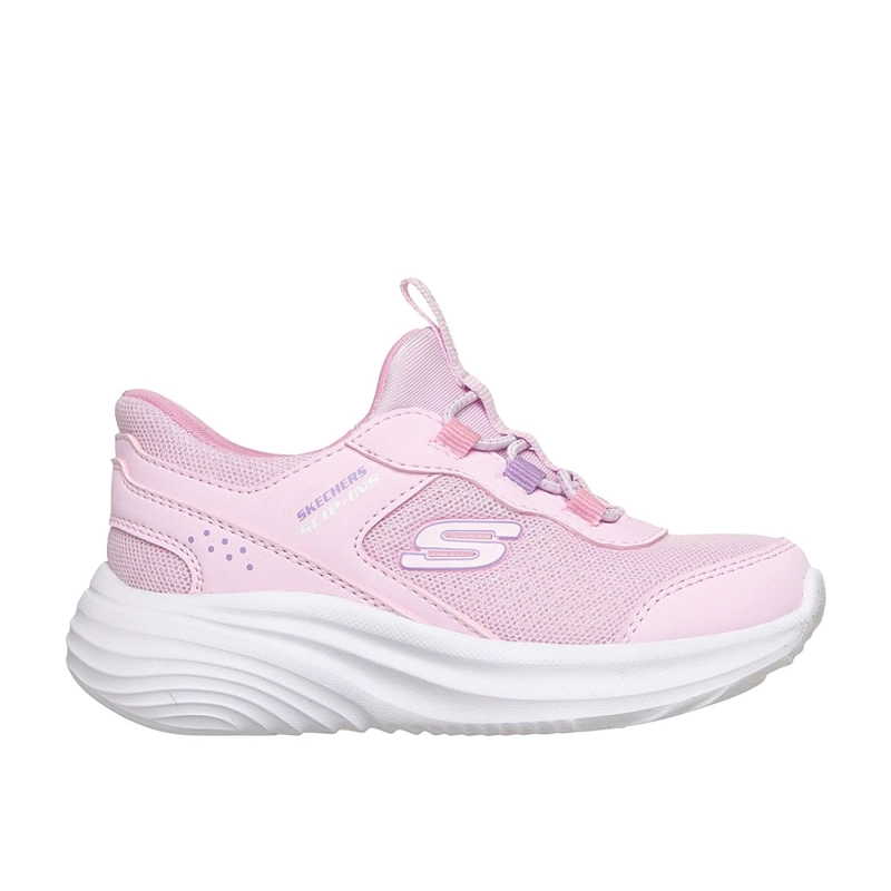 ZAPATILLAS SKECHERS NIÑA - SLIP-INS BOUNDER PRO ROSADO - 1