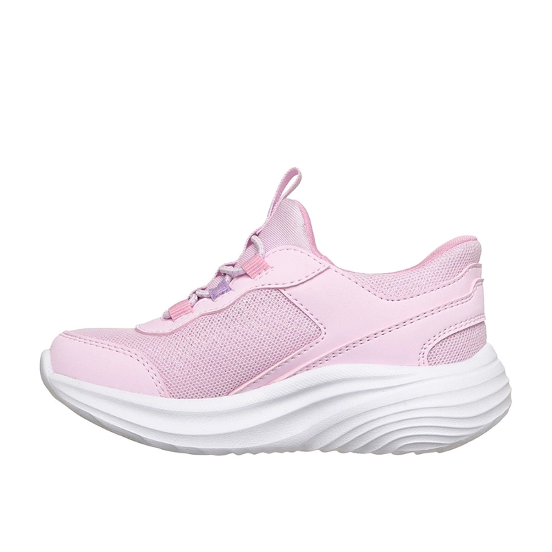 ZAPATILLAS SKECHERS NIÑA - SLIP-INS BOUNDER PRO ROSADO - 4