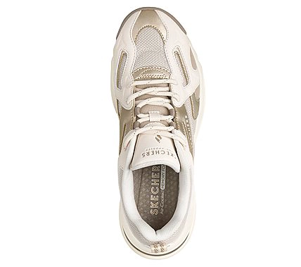 ZAPATILLAS SKECHERS MUJER UNO RYZE BEIGE - 1