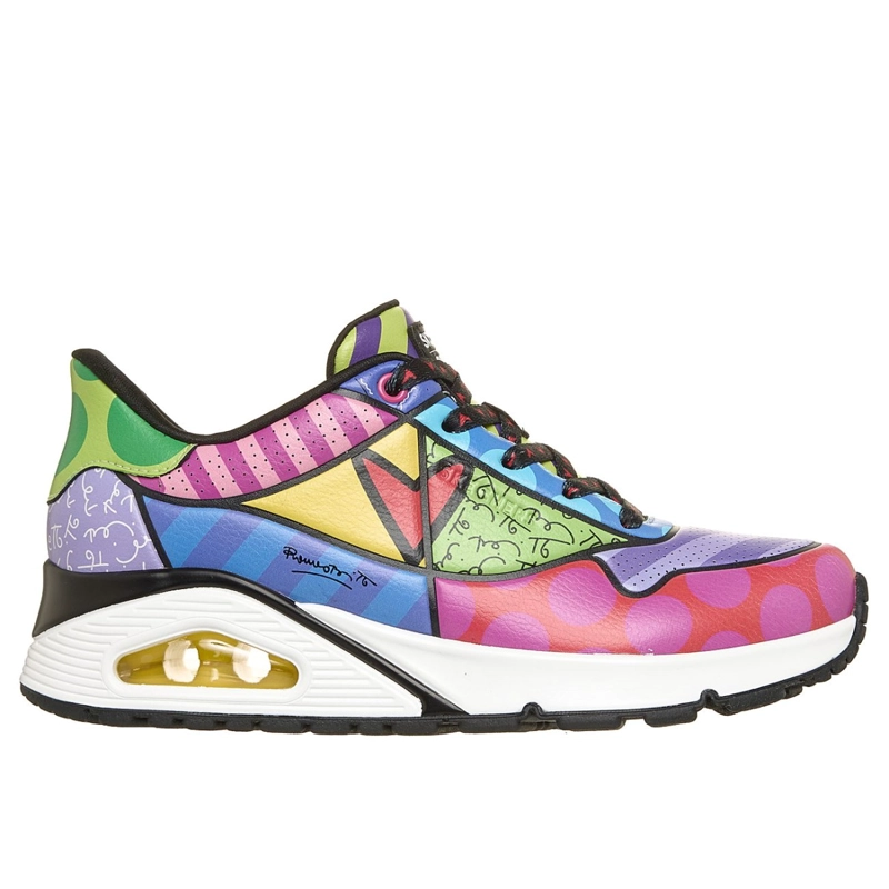 ZAPATILLAS SKECHERS MUJER SLIP-INS BRITTO UNO MULTICOLOR - 1