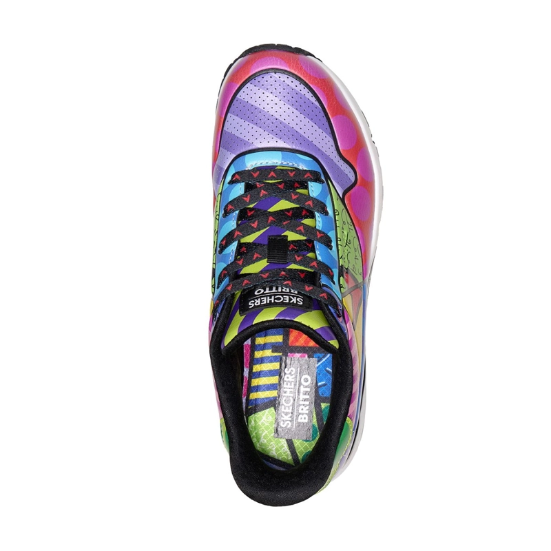 ZAPATILLAS SKECHERS MUJER SLIP-INS BRITTO UNO MULTICOLOR - 2