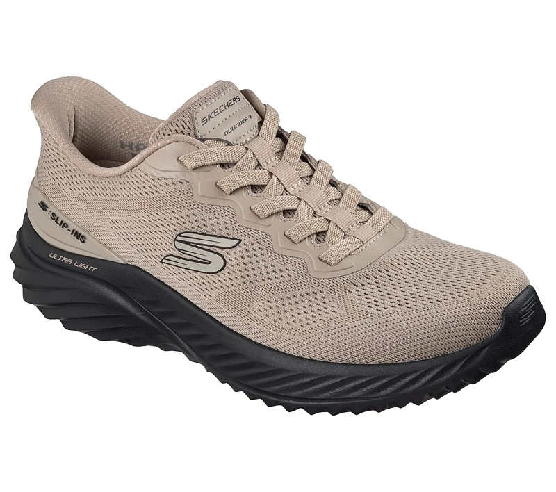 ZAPATILLAS SKECHERS HOMBRE SLIP-INS ARCH FIT 3.0 BEIGE - 2