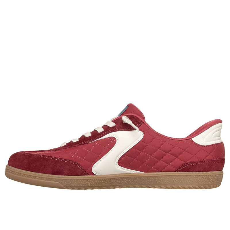 ZAPATILLAS SKECHERS MUJER SLIP-INS HOTSHOT ROJO - 4