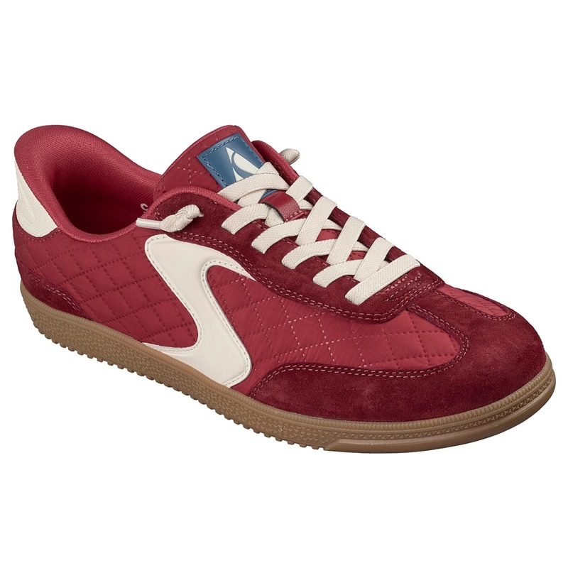 ZAPATILLAS SKECHERS MUJER SLIP-INS HOTSHOT ROJO - 5