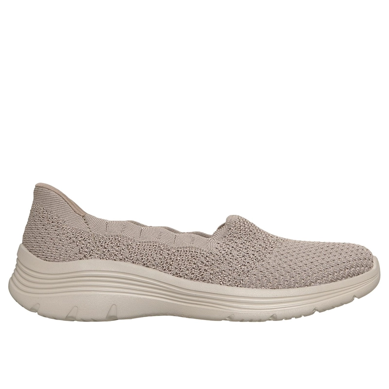 ZAPATILLAS SKECHERS MUJER SLIP-INS BEDFORD BEIGE - 1