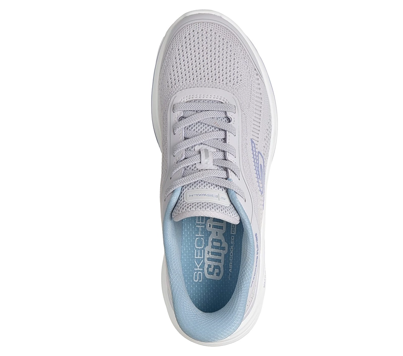 ZAPATILLAS SKECHERS MUJER SLIP-INS GO WALK 8 RYLEE GRIS - 2
