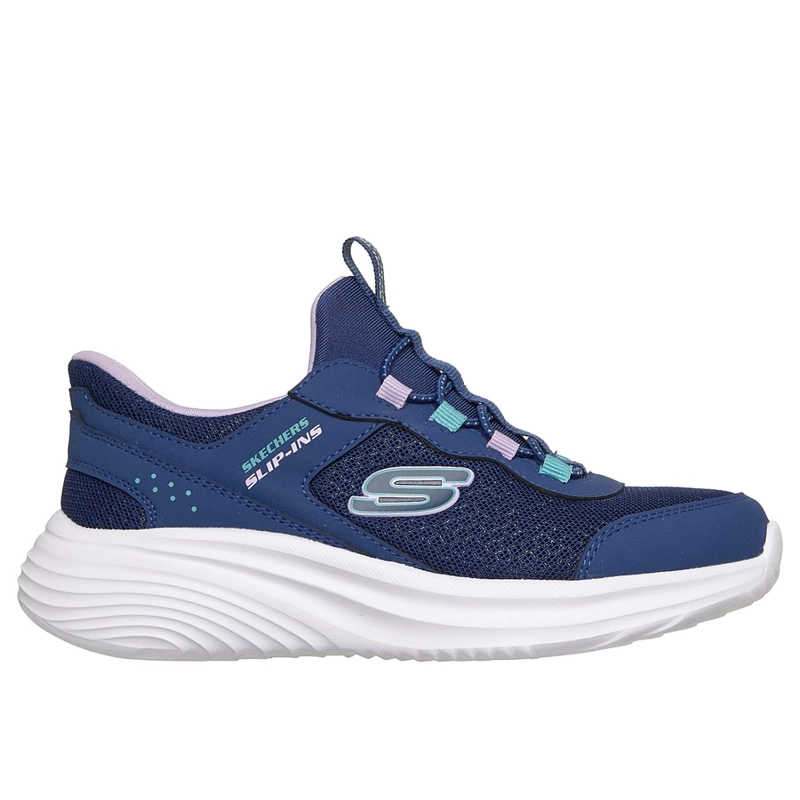 ZAPATILLAS SKECHERS NIÑA SLIP-INS BOUNDER PRO AZUL - 1