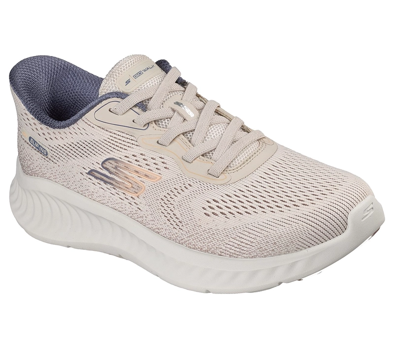 ZAPATILLAS SKECHERS MUJER SLIP-INS GO WALK NOW PARKER BEIGE - 2