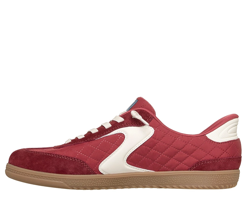 ZAPATILLAS SKECHERS MUJER SLIP-INS HOTSHOT ROJO - 4