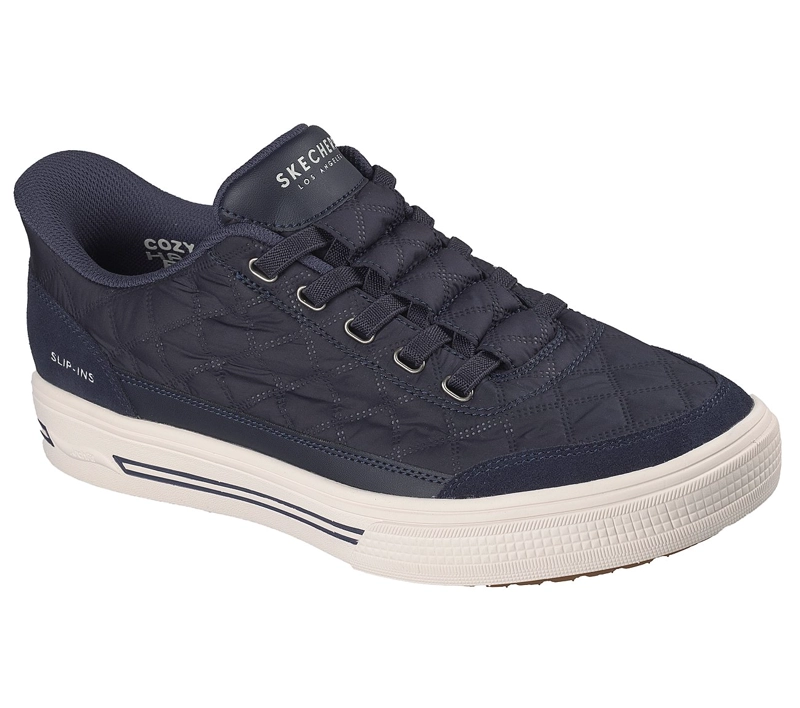 ZAPATILLAS SKECHERS HOMBRE SLIP-INS ARCH FIT ARCADE AZUL - 5
