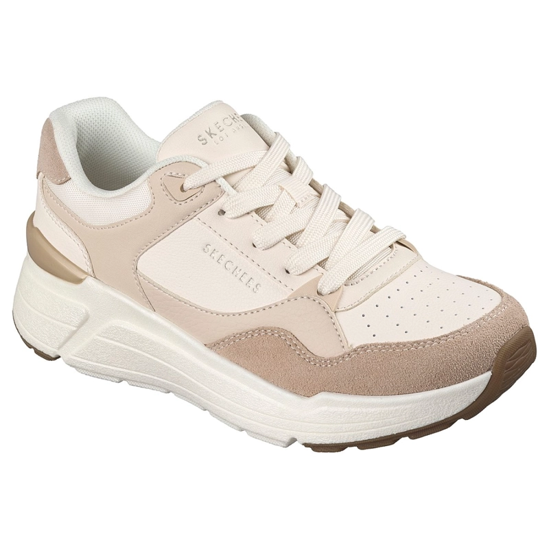 ZAPATILLAS SKECHERS MUJER ROVINA LITE BEIGE - 5
