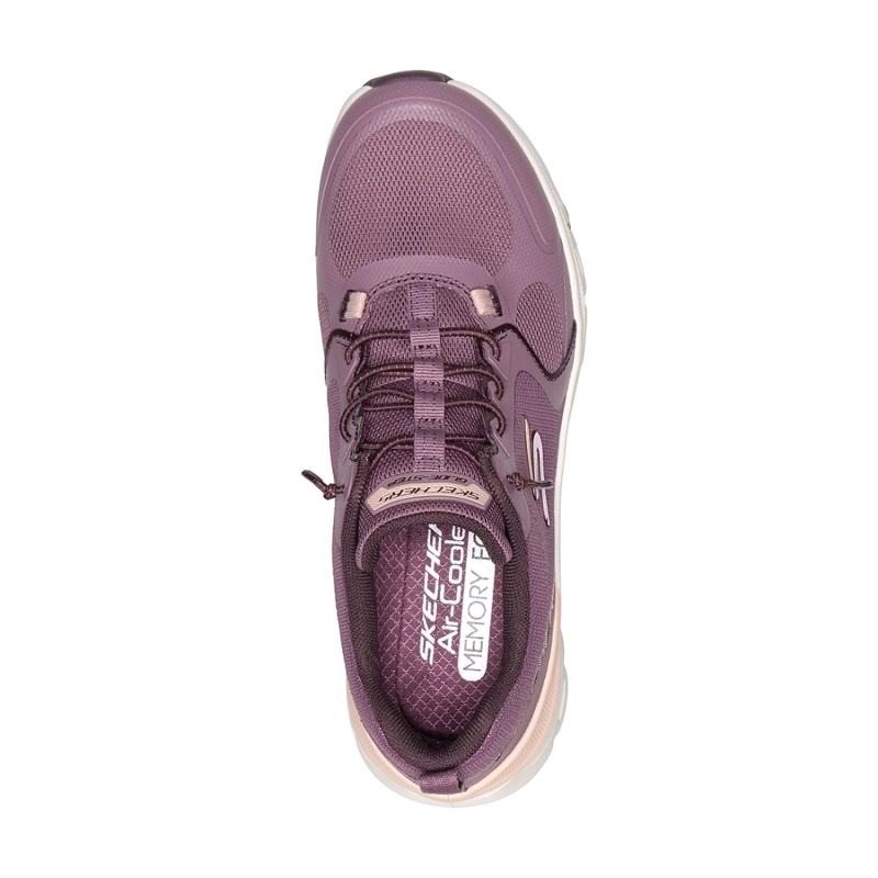ZAPATILLAS SKECHERS MUJER GLIDE-STEP PRO COOL DRIFT MORADO - 2