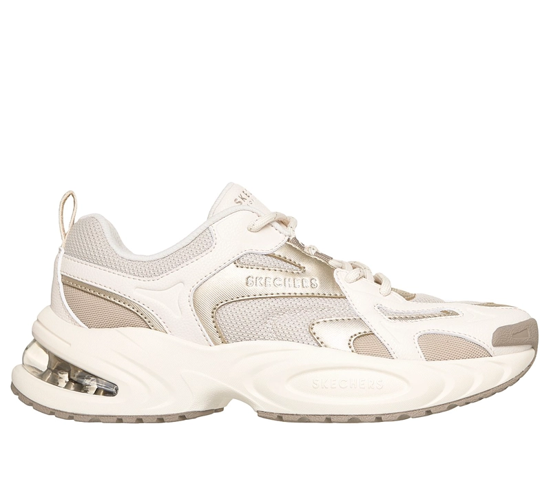 ZAPATILLAS SKECHERS MUJER UNO RYZE BEIGE - 1