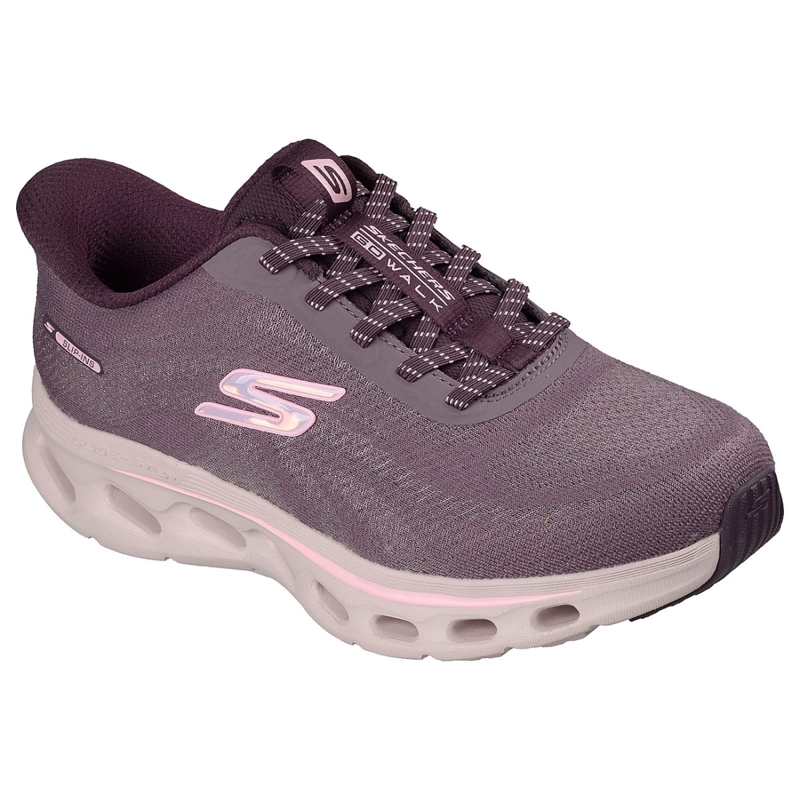 ZAPATILLAS SKECHERS MUJER SLIP-INS GO WALK GLIDE-STEP MORADO - 2