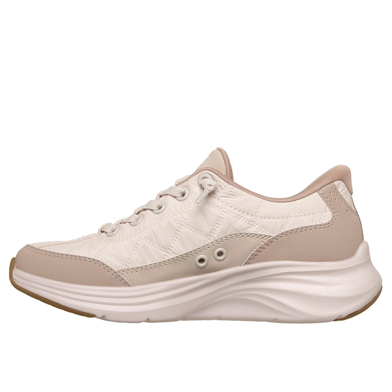 ZAPATILLAS SKECHERS NIÑA SLIP-INS CONTOUR FOAM BEIGE - 4