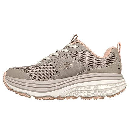 ZAPATILLAS SKECHERS MUJER RELAXED FIT MAX CUSHIONING BEIGE - 3