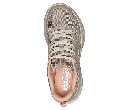 ZAPATILLAS SKECHERS MUJER RELAXED FIT MAX CUSHIONING BEIGE - 1