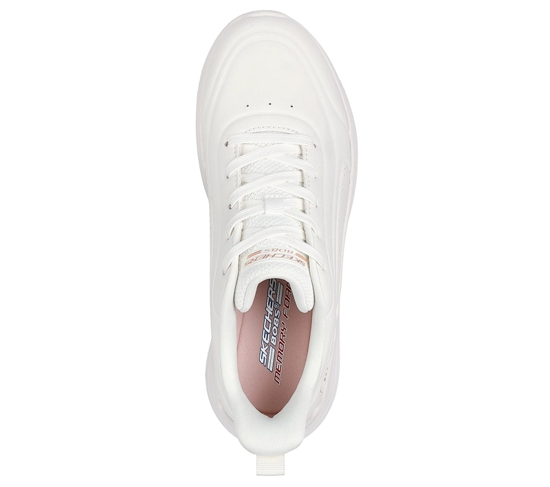 ZAPATILLAS SKECHERS MUJER BOBS SPORT SQUAD WAVES BLANCO - 2