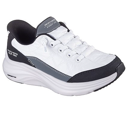 ZAPATILLAS SKECHERS NIÑA SLIP-INS CONTOUR FOAM BLANCO - 4