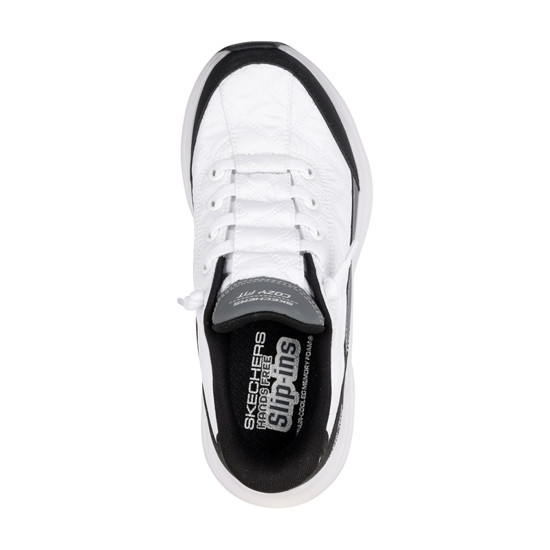 ZAPATILLAS SKECHERS NIÑA SLIP-INS CONTOUR FOAM BLANCO - 2