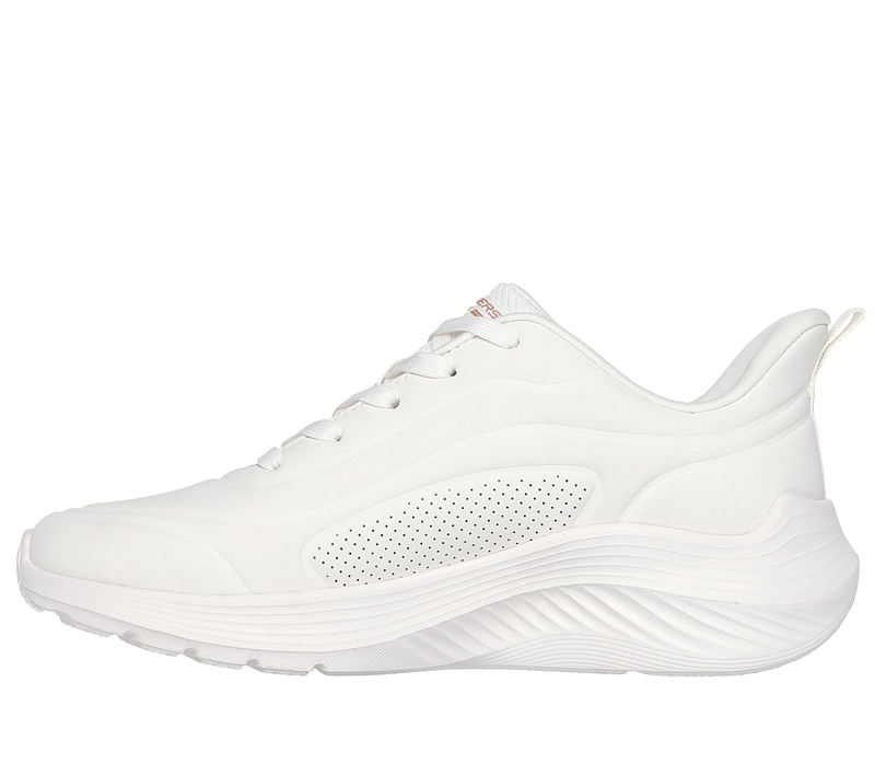 ZAPATILLAS SKECHERS MUJER BOBS SPORT SQUAD WAVES BLANCO - 4