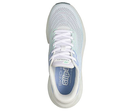 ZAPATOS SKECHERS MUJER SLIP-INS MAX CUSHIONING BLANCO - 1