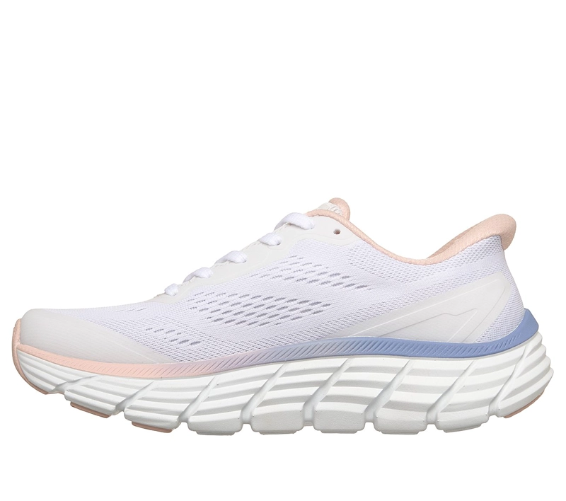 ZAPATILLAS SKECHERS MUJER SLIP-INS MAX FLEX BLANCO - 4