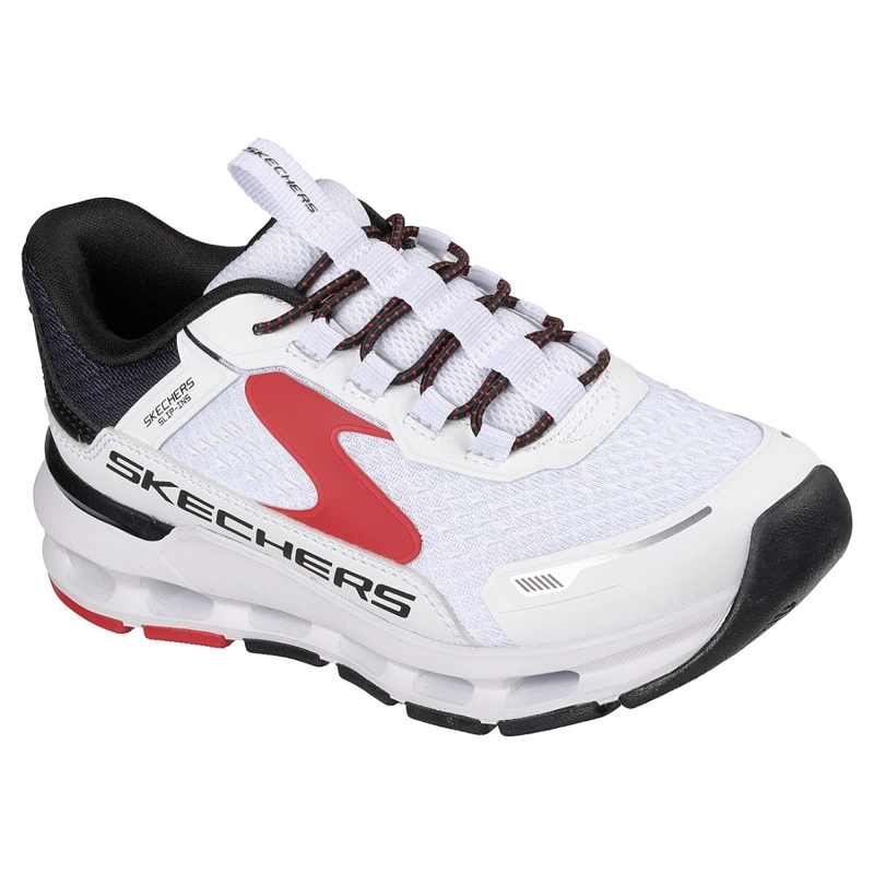 ZAPATILLAS SKECHERS NIÑO SLIP-INS GLIDE-STEP PLUS BLANCO - 5