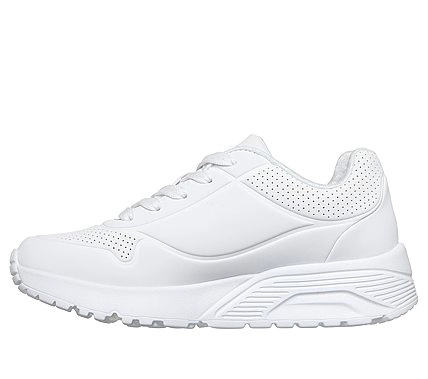 ZAPATILLAS SKECHERS NIÑA JGOLDCROWN UNO LITE BLANCO - 3