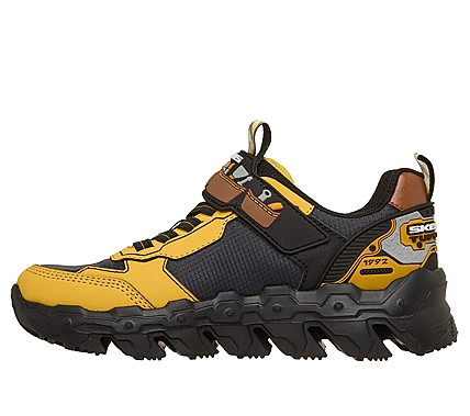 ZAPATOS SKECHERS NIÑO MEGA-FLEX LITE TUFF TOOLZ AMARILLO - 3